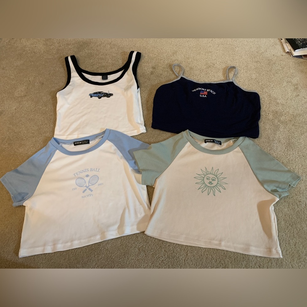 Tank tops and shirts